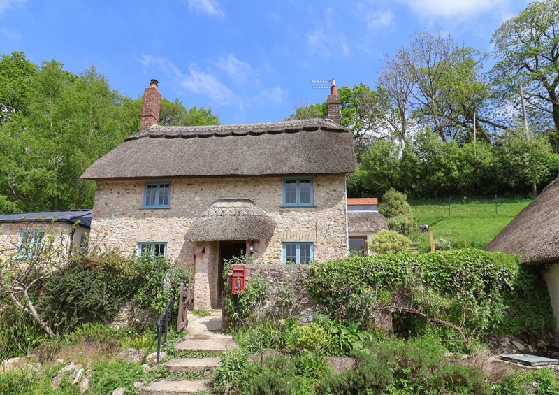 The setting of Upper Cottage at Upper Cottage, Rocombe near Uplyme