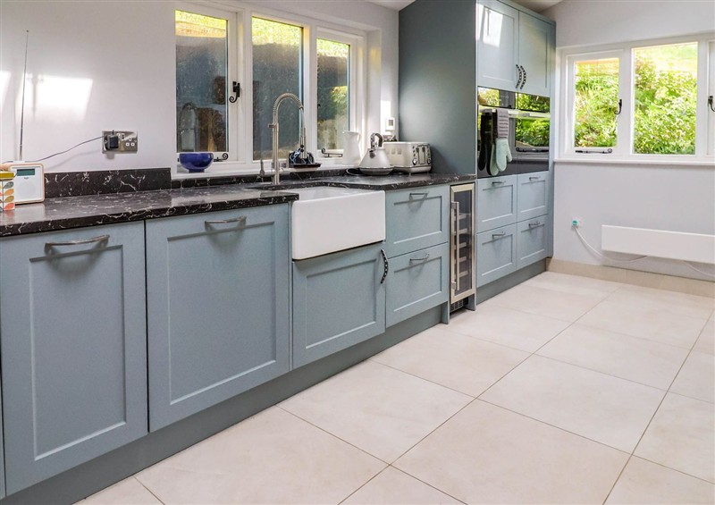 This is the kitchen at Upper Cottage, Rocombe near Uplyme