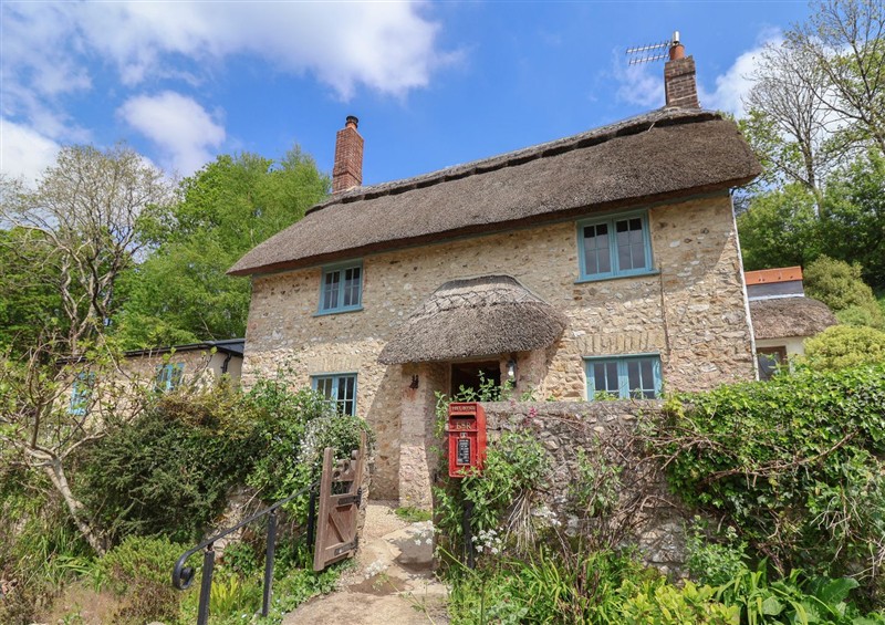 This is the setting of Upper Cottage at Upper Cottage, Rocombe near Uplyme