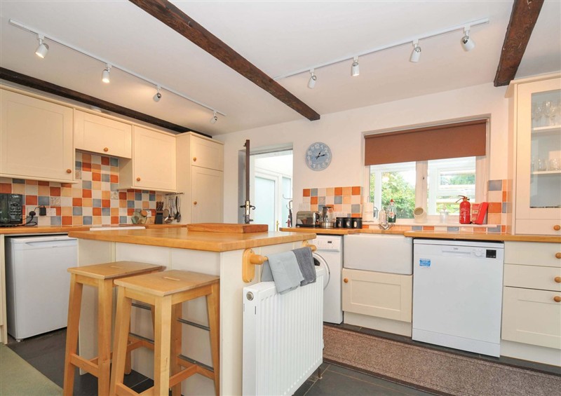 Kitchen at Upper Court Cottage, Broad Langdon near Wainhouse Corner