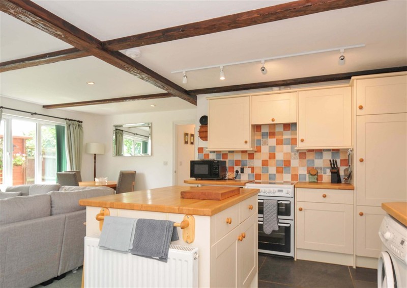 The kitchen at Upper Court Cottage, Broad Langdon near Wainhouse Corner