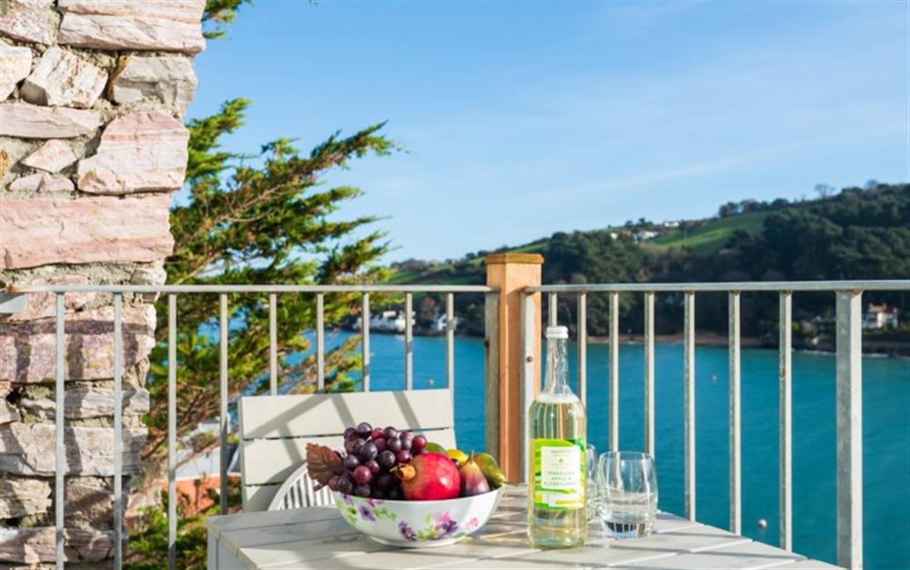 Another look at the view from the balcony at Upper Deck (Sunny Cliff Cottage) in Salcombe