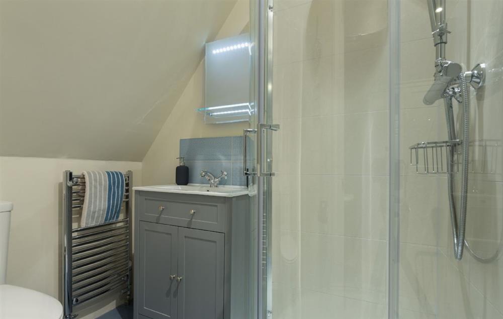 En-suite shower room at Upper End House, Shipton-under-Wychwood