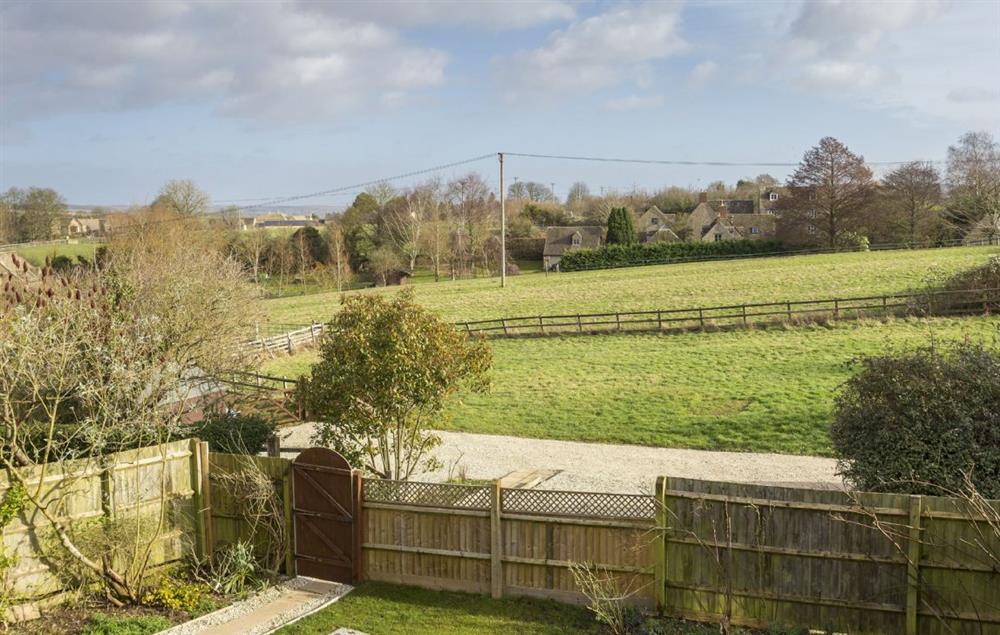 Stunning views of the local countryside from Upper End House at Upper End House, Shipton-under-Wychwood