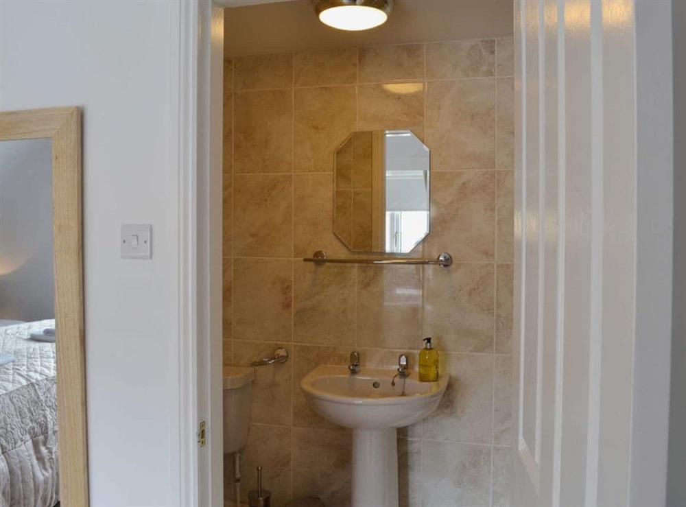 En-suite at Upper Floors at The Lawns in Filey, North Yorkshire