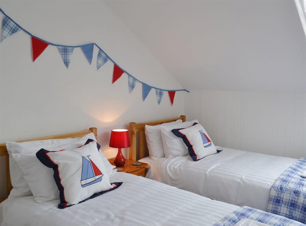 Twin bedroom at Upper Floors at The Lawns in Filey, North Yorkshire