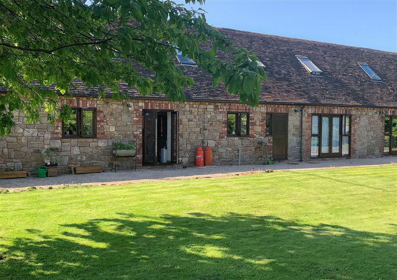 The garden at Upper Home Farm, near Cardington