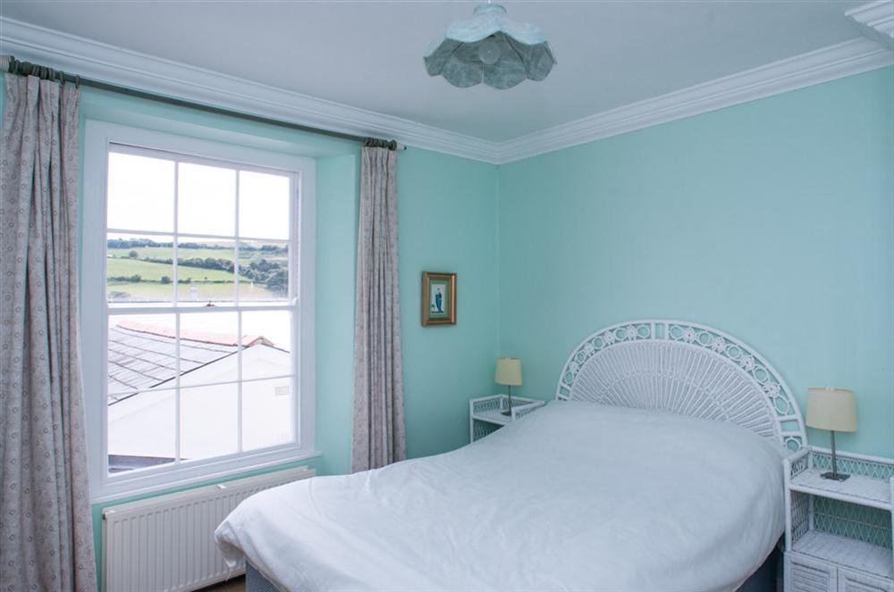 Double bedroom with estuary views at Upper Marcam House in 9a Church Street, Salcombe