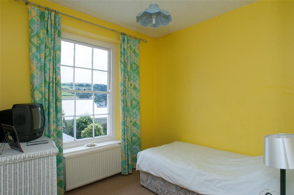 Third bedroom with single bed at Upper Marcam House in 9a Church Street, Salcombe