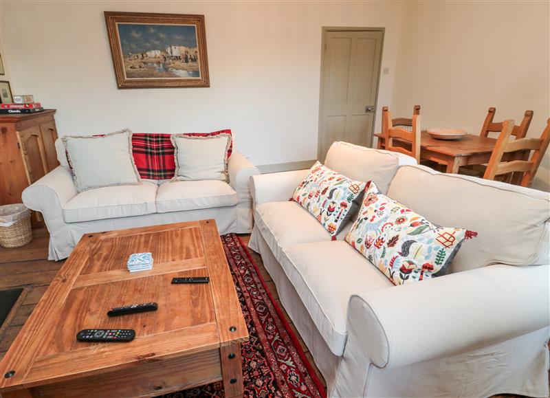 The living room at Upper Oakwood, Alnwick