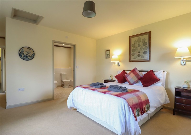 Bedroom at Upper Pandy Farm, Berriew near Welshpool