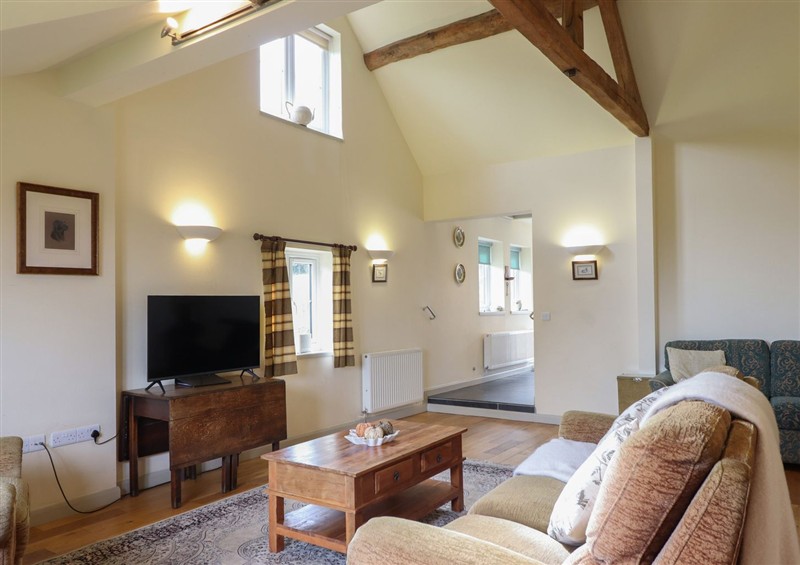 Relax in the living area (photo 2) at Upper Pandy Farm, Berriew near Welshpool