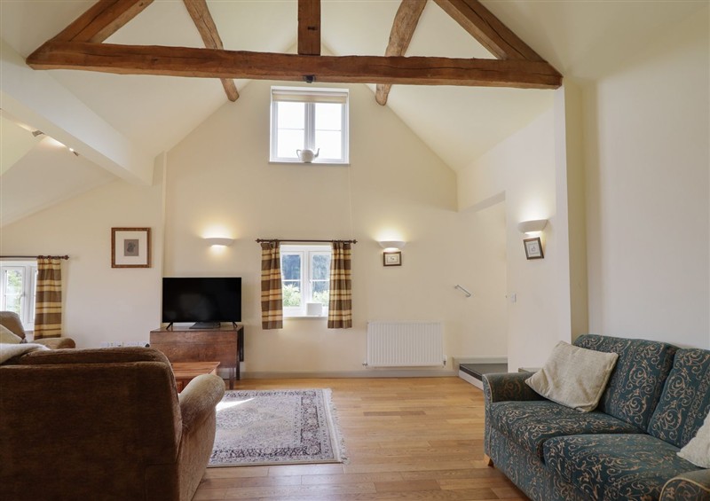 Relax in the living area at Upper Pandy Farm, Berriew near Welshpool
