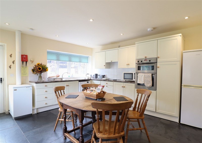 This is the kitchen at Upper Pandy Farm, Berriew near Welshpool