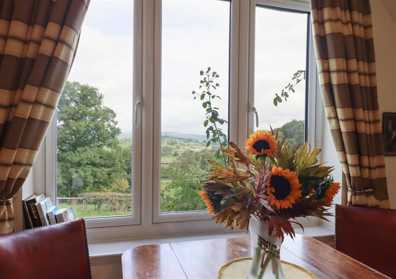 This is the living room at Upper Pandy Farm, Berriew near Welshpool