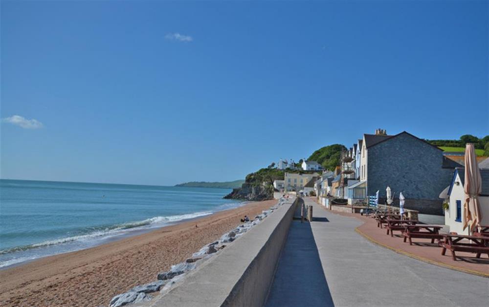 The seafront at Torcross. at Upper Reeds in Torcross