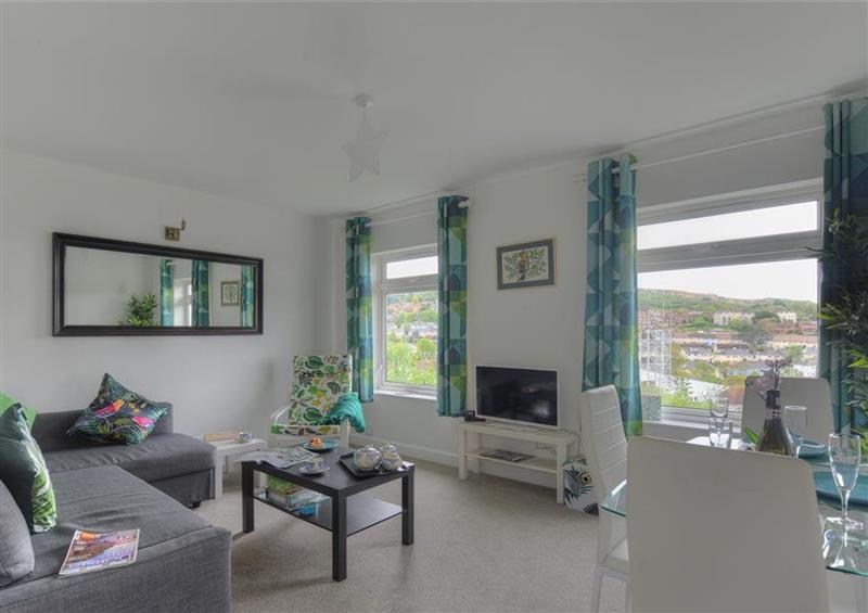 Enjoy the living room at Upper Seascape, Lyme Regis