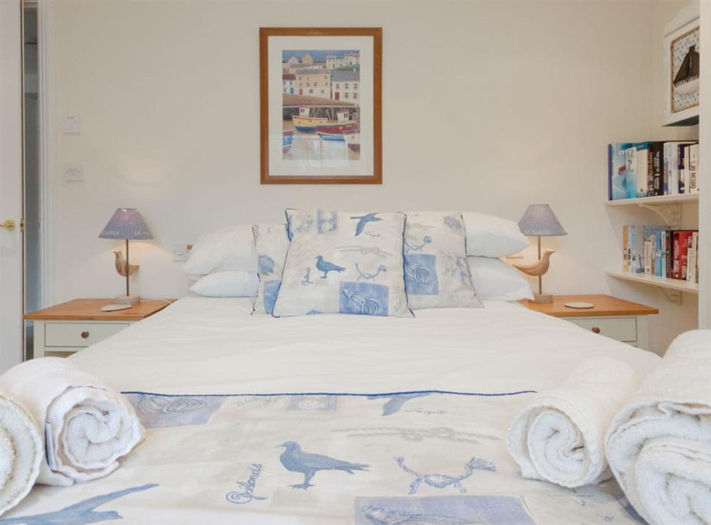 Comfy double bedroom at Upper Sheldon House in Buckley St, Devon