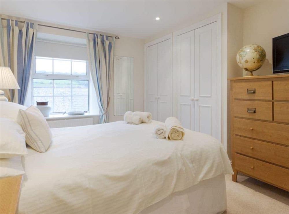 Second double bedroom with fitted wardrobes at Upper Sheldon House in Buckley St, Devon