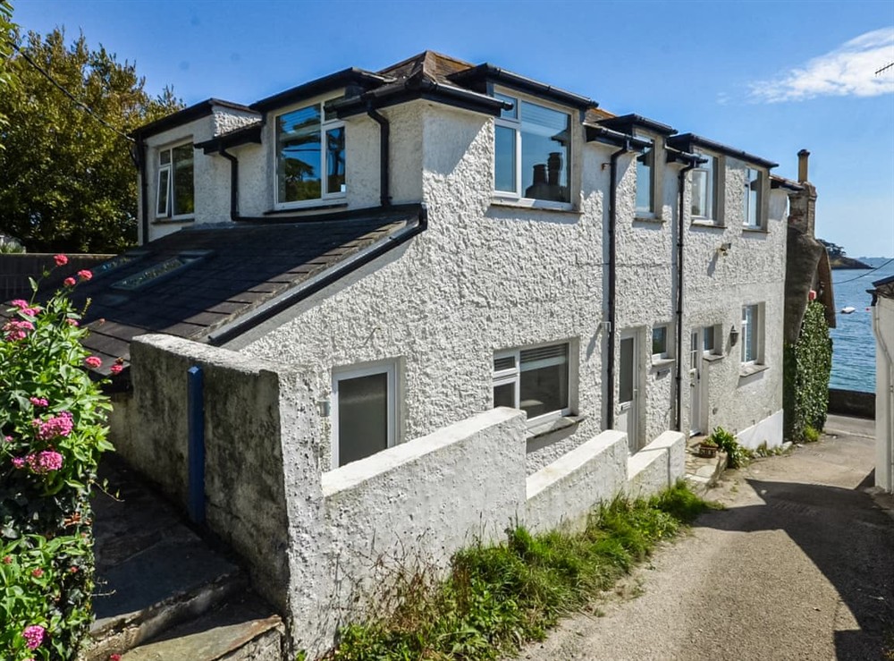 Exterior at Upper Warren in St Mawes, Cornwall