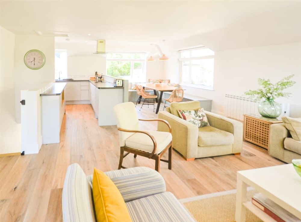 Interior at Upper Warren in St Mawes, Cornwall