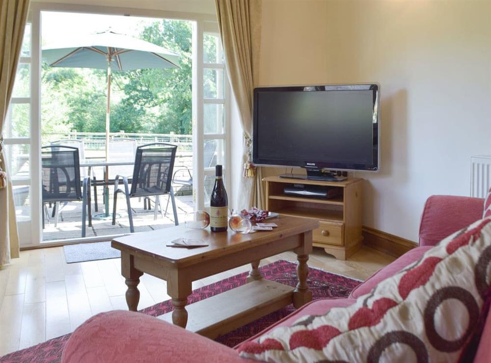 Welcoming living area at Cothi Cottage, 
