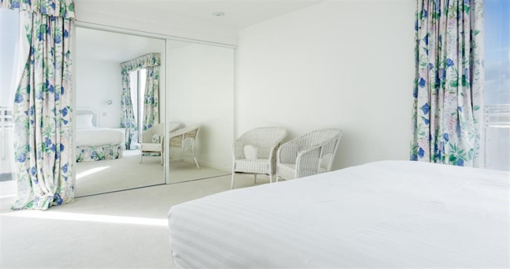 One of the 4 bedrooms at Utopia No.6 in Sandbanks