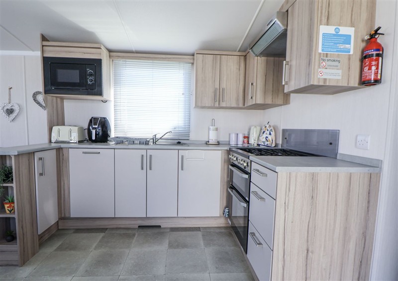 The kitchen at V9 Ty Mawr Holiday Park, Towyn