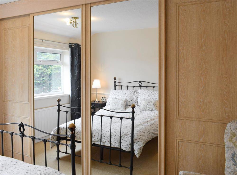Built-in storage in double bedroom at Valentines On Love Lane in Whitby, North Yorkshire