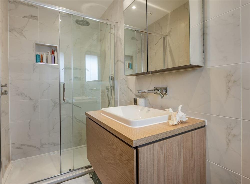 Shower room at Vallance House in Hove, East Sussex