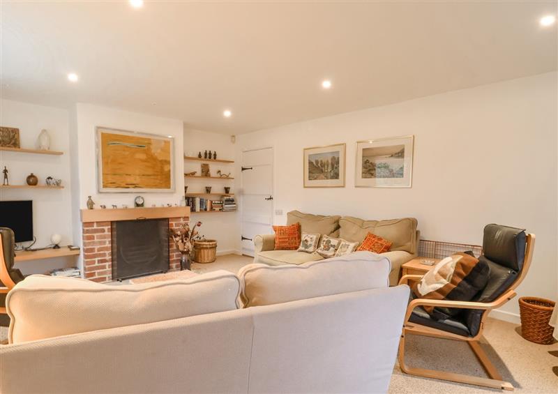 The living room at Valley Farm Cottage, Melton