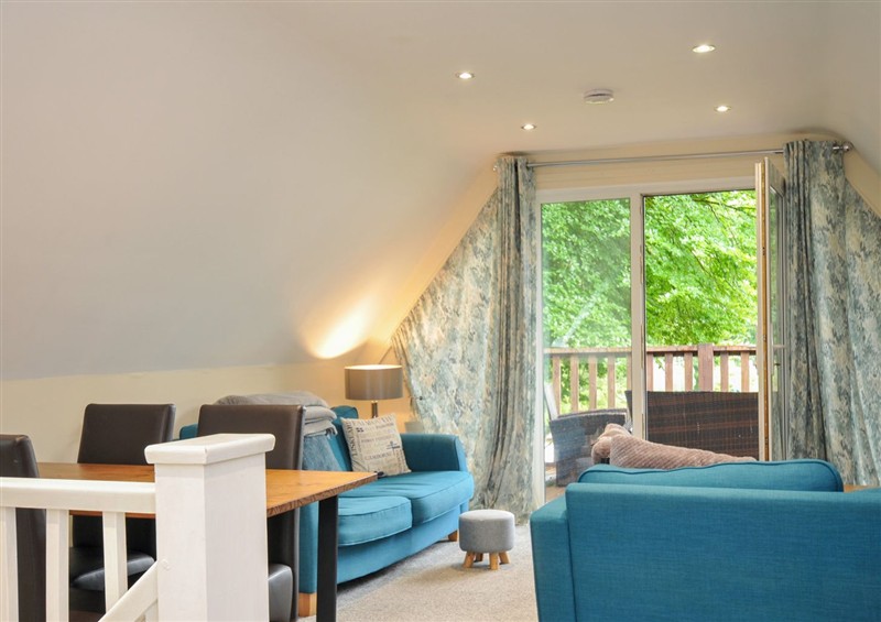 This is the living room at Valley Lodge 2, Callington