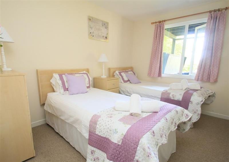 One of the 3 bedrooms at Valley Lodge 31, Callington
