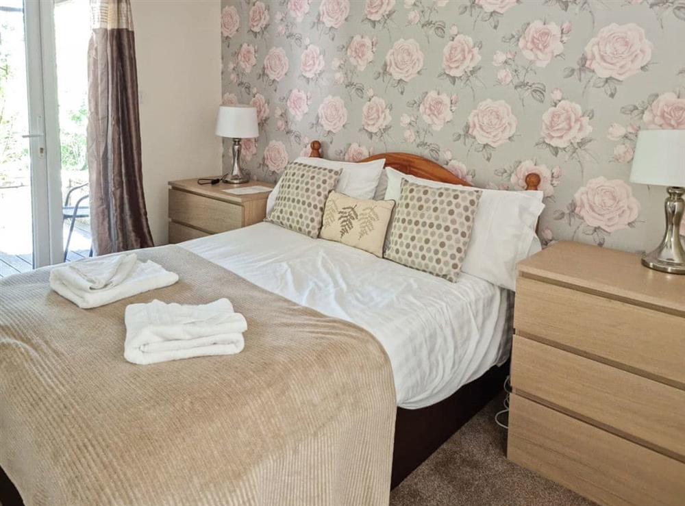 Double bedroom at Valley Lodge 47 in Gunnislake, near Callington, Cornwall