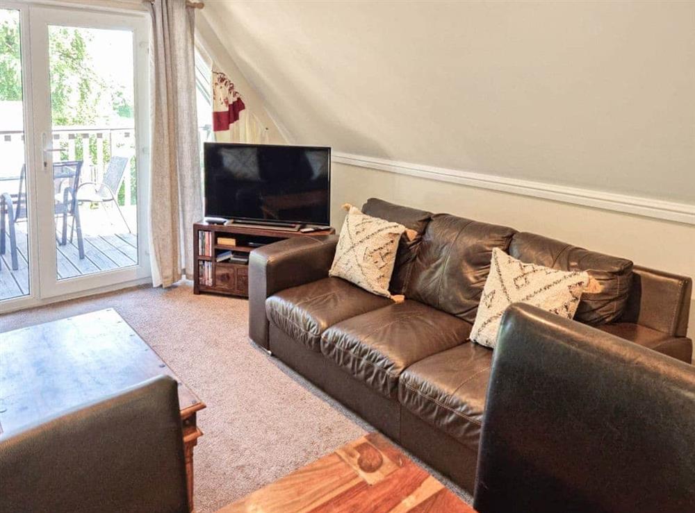 Living area at Valley Lodge 47 in Gunnislake, near Callington, Cornwall