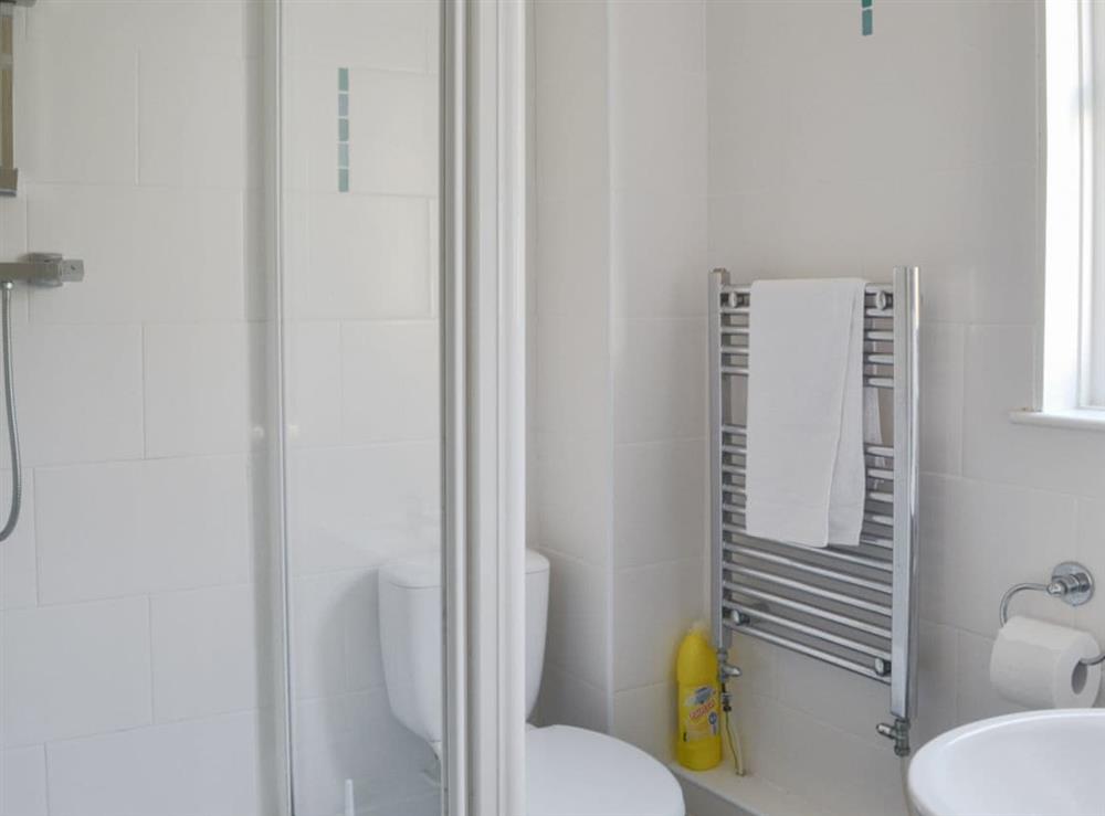 Shower room at Valley Lodge 47 in Gunnislake, near Callington, Cornwall