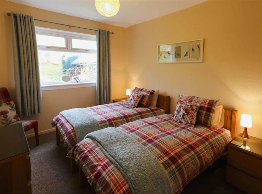 Delightful twin bedded room at Broughton, 