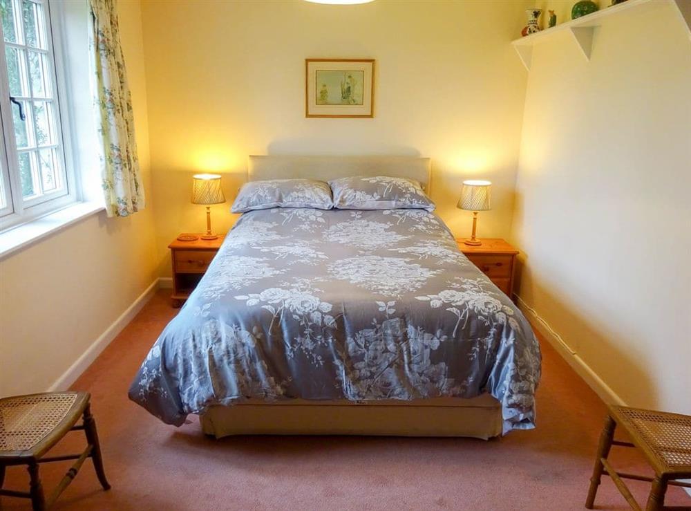 Relaxing double bedroom<br /> at Valley View in Dalwood, near Axminster, Devon