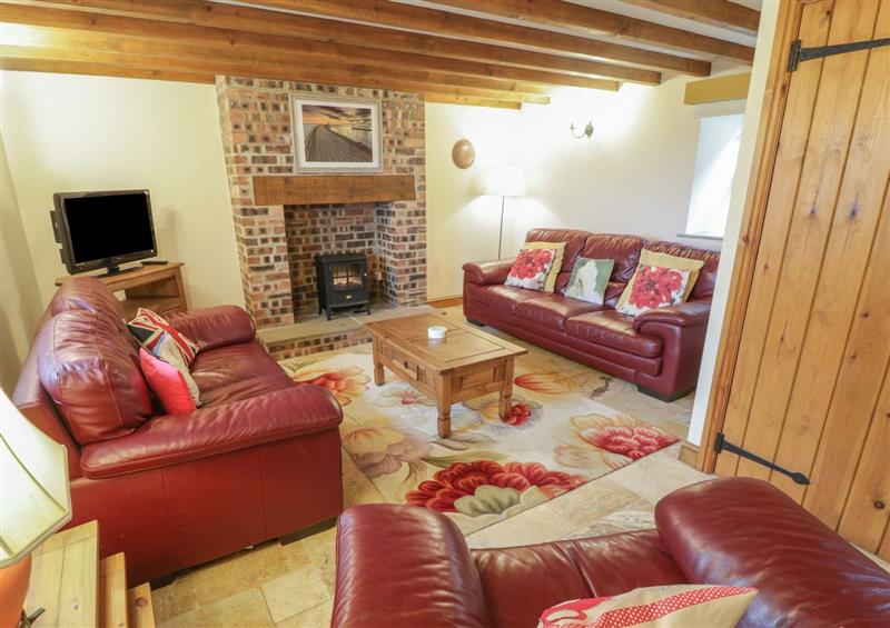 Relax in the living area at Valley View, Easington near Staithes