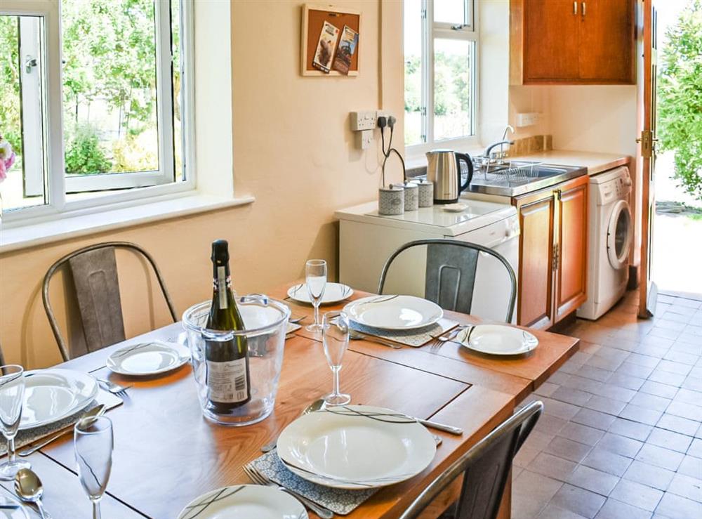 Kitchen/diner at Valley View in Kinlet near Bewdley, Shropshire