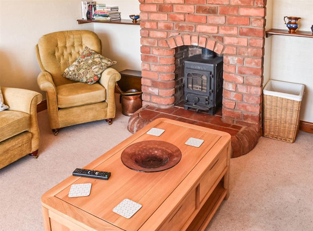 Living room at Valley View in Kinlet near Bewdley, Shropshire