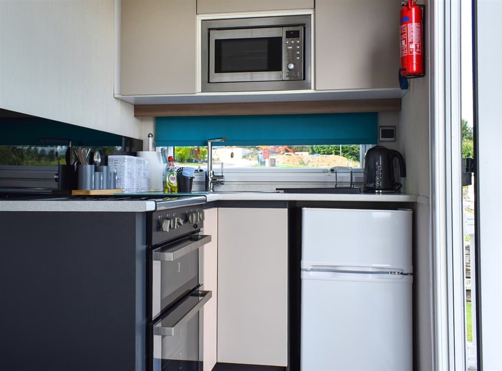 Kitchen at Valley View in Liskeard, Cornwall