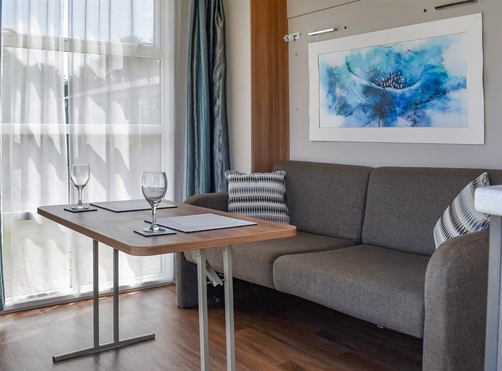 Living area at Valley View in Liskeard, Cornwall