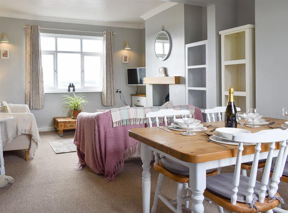 Convenient dining area at Valley View in Loftus, near Saltburn-by-the-Sea, Cleveland