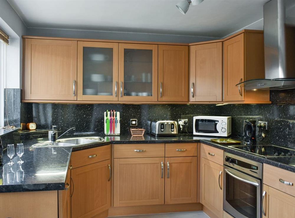 Fully appointed kitchen at Valley View in Loftus, near Saltburn-by-the-Sea, Cleveland