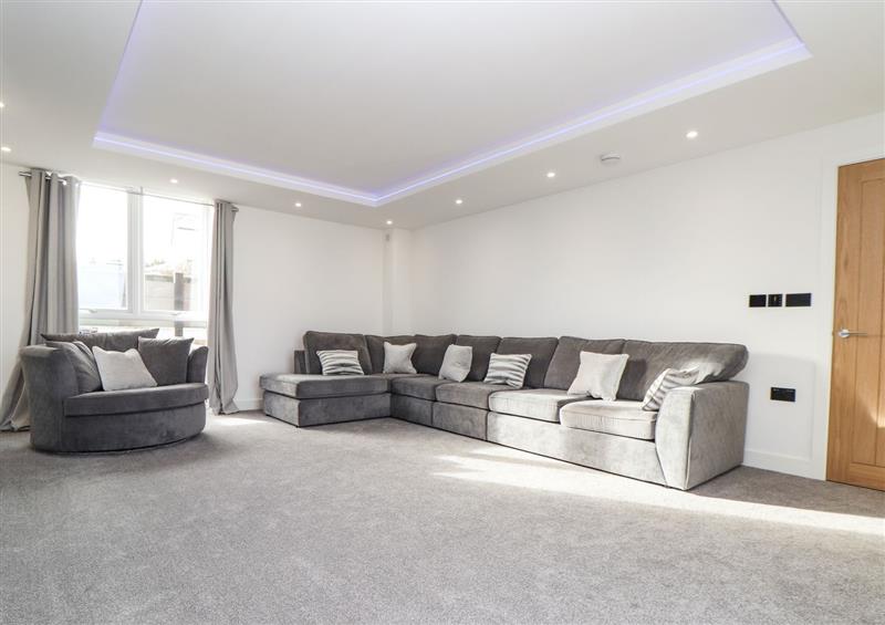 Relax in the living area at Valley View, Mullion