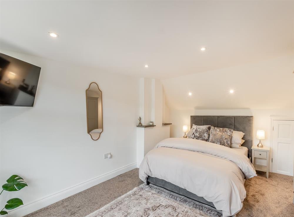 Double bedroom at Vallum Villa in Bardon Mill, nr Hexham, Northumberland