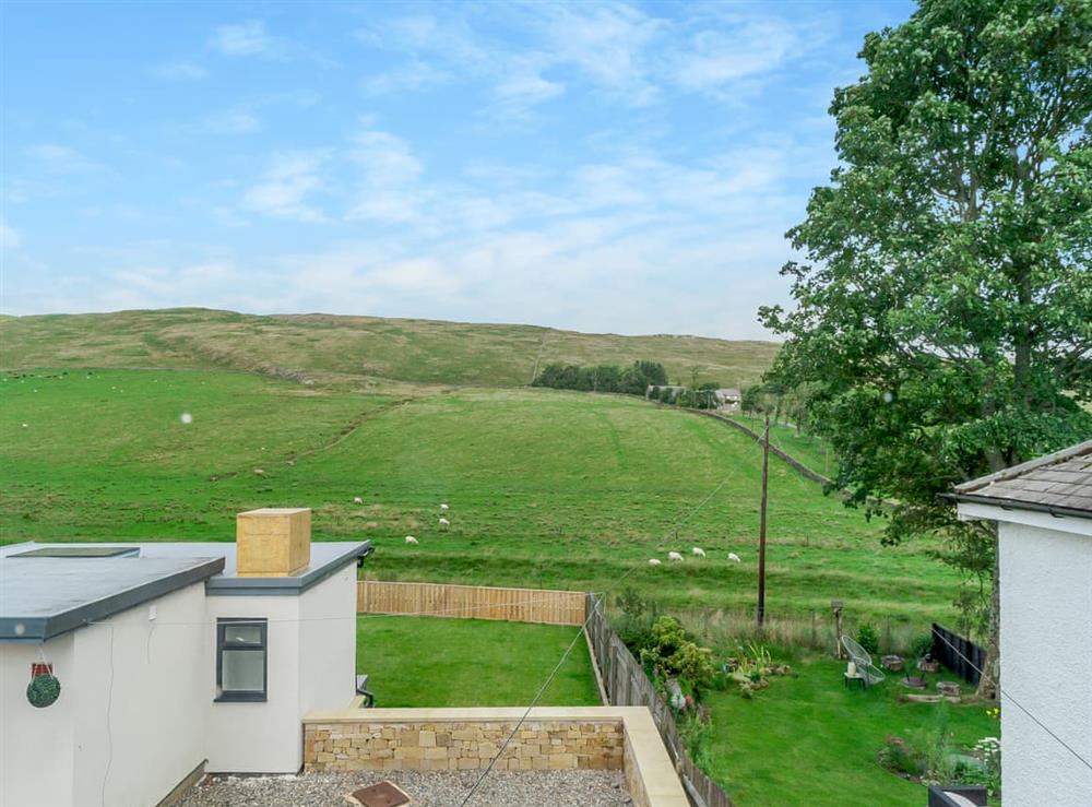 View at Vallum Villa in Bardon Mill, nr Hexham, Northumberland