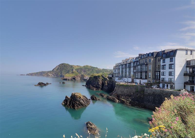 The area around Val's Seaview at Vals Seaview, Ilfracombe