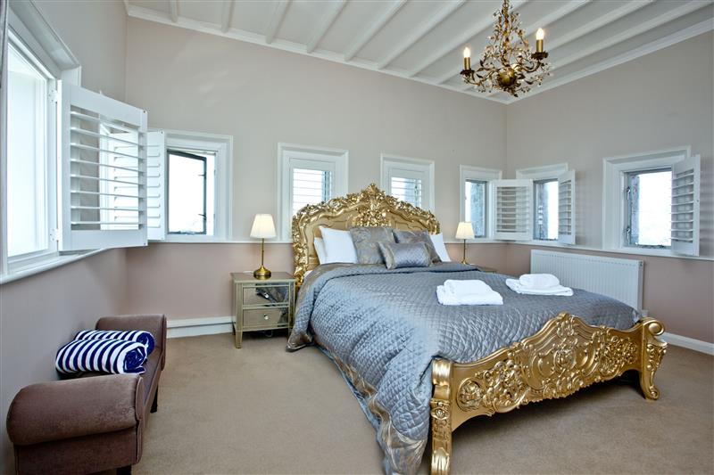 Double bedroom at Vane Tower, Torquay, Devon
